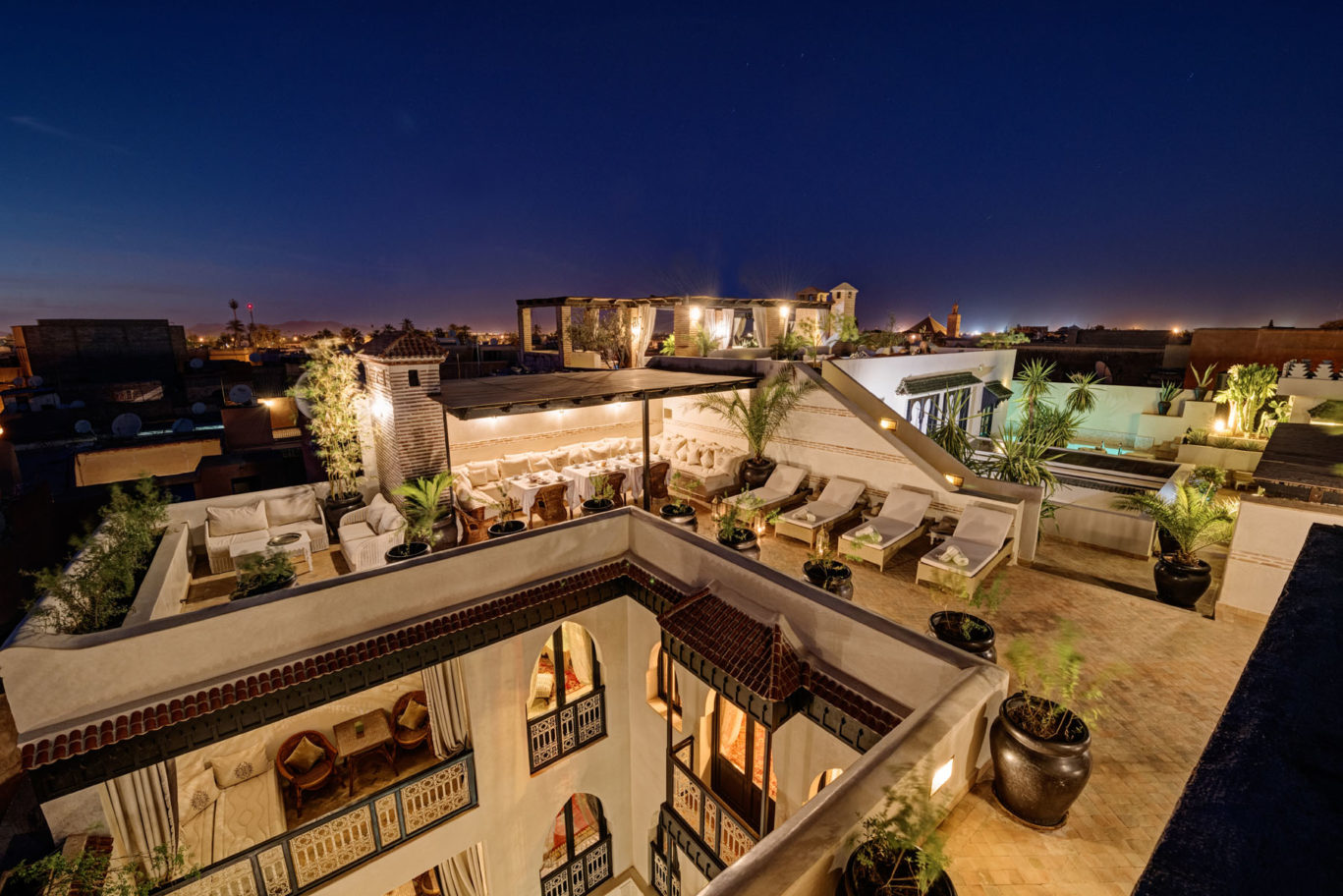 Dîner terrasse